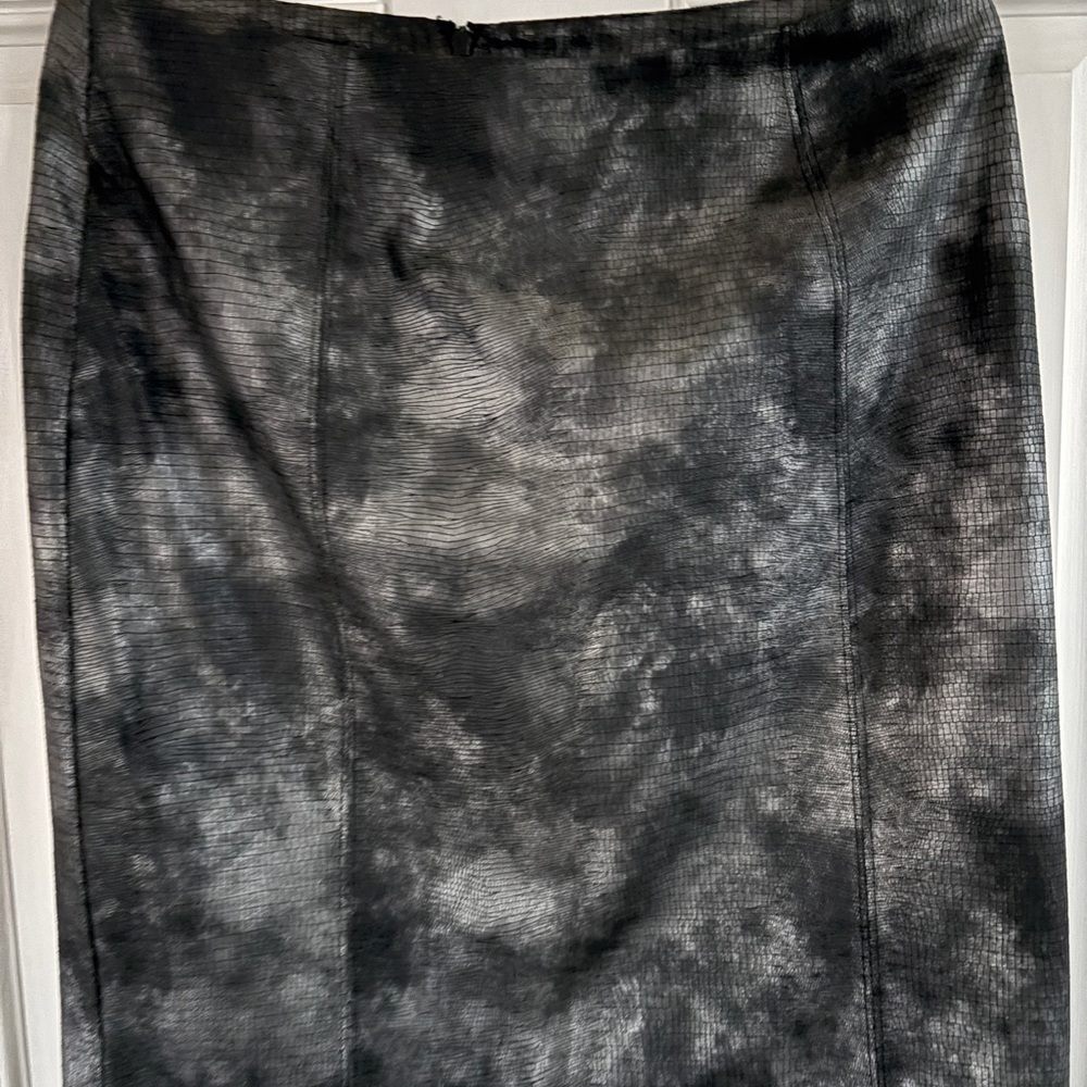 Jockey Black and Gray Pencil Skirt